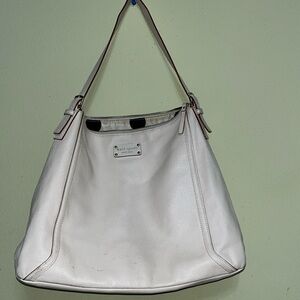 Kate spade ivory/off white hobo bag - image 1